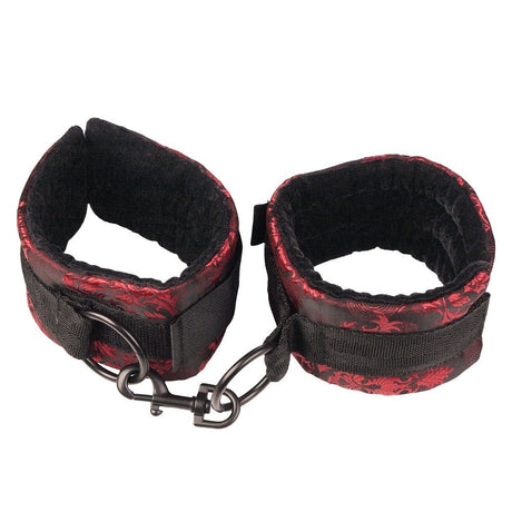Buy Scandal Universal Cuffs Red – Naughtyhut NZ sex toys online. Discreet delivery & top brands.