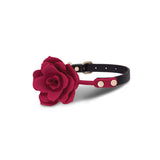 Buy Secret Kisses ROSEGASM BLOOM SILICONE GAG - Rose Red Mouth Restraint – Naughtyhut NZ sex toys online. Discreet delivery & top brands.