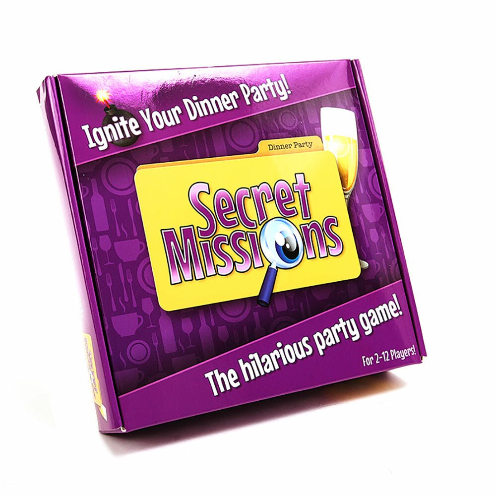 Secret Missions Dinner Party – Sex toys NZ by Naughtyhut. Discreet delivery nationwide.