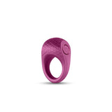 Buy Seduction - Levi - Metallic Burgundy - Metallic Burgundy USB Rechargeable Vibrating Cock Ring – Naughtyhut NZ sex toys online. Discreet delivery & top brands.