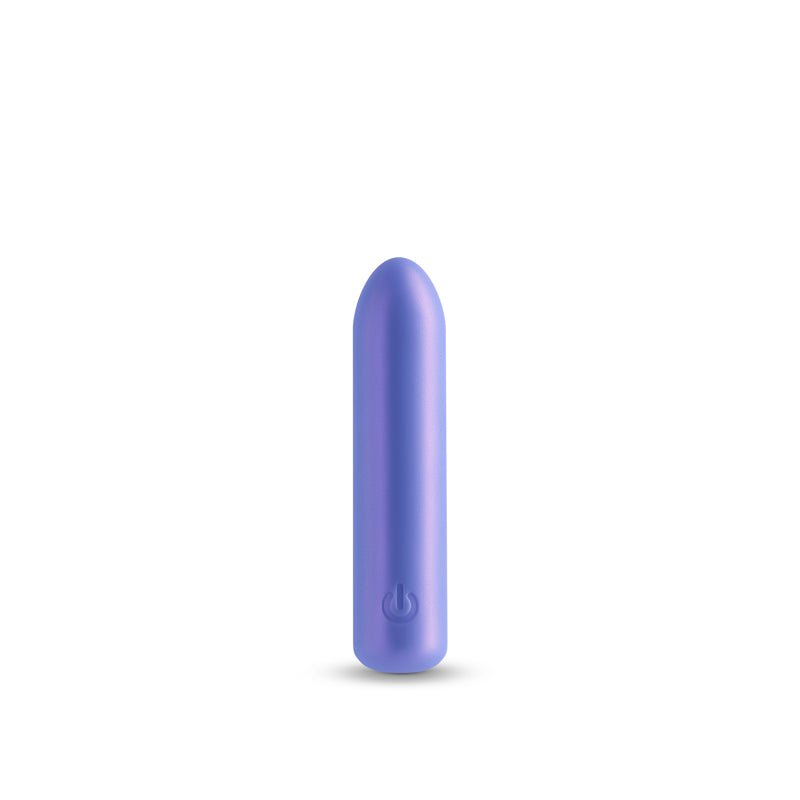 Buy Seduction - Roxy - Metallic Blue - Metallic Blue 9 cm USB Rechargeable Vibrating Bullet – Naughtyhut NZ sex toys online. Discreet delivery & top brands.