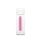 Buy Seduction - Roxy - Metallic Pink - Metallic Pink 9 cm USB Rechargeable Vibrating Bullet – Naughtyhut NZ sex toys online. Discreet delivery & top brands.