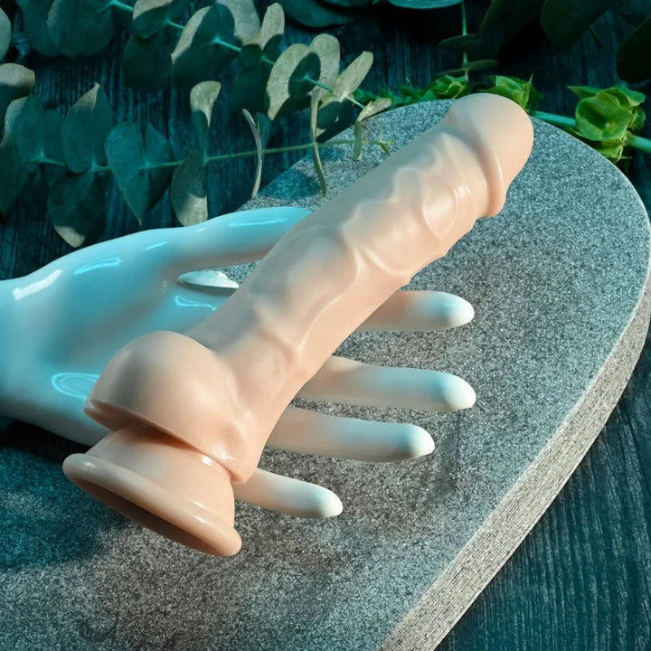 Selopa 6'' DILDO - Light - Flesh 19 cm Dong – Sex toys NZ by Naughtyhut. Discreet delivery nationwide.