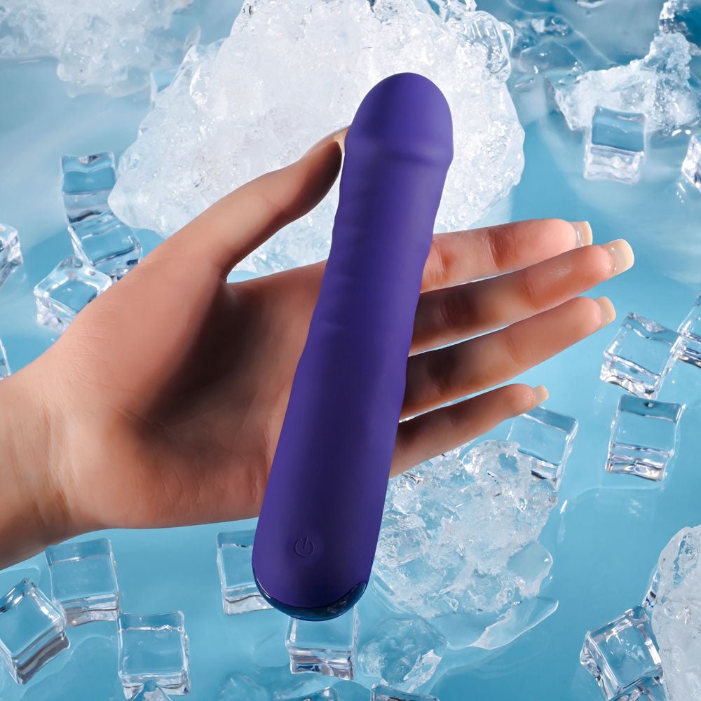 Buy Selopa AMBITION - Purple 17 cm USB Rechargeable Thrusting Vibrator – Naughtyhut NZ sex toys online. Discreet delivery & top brands.