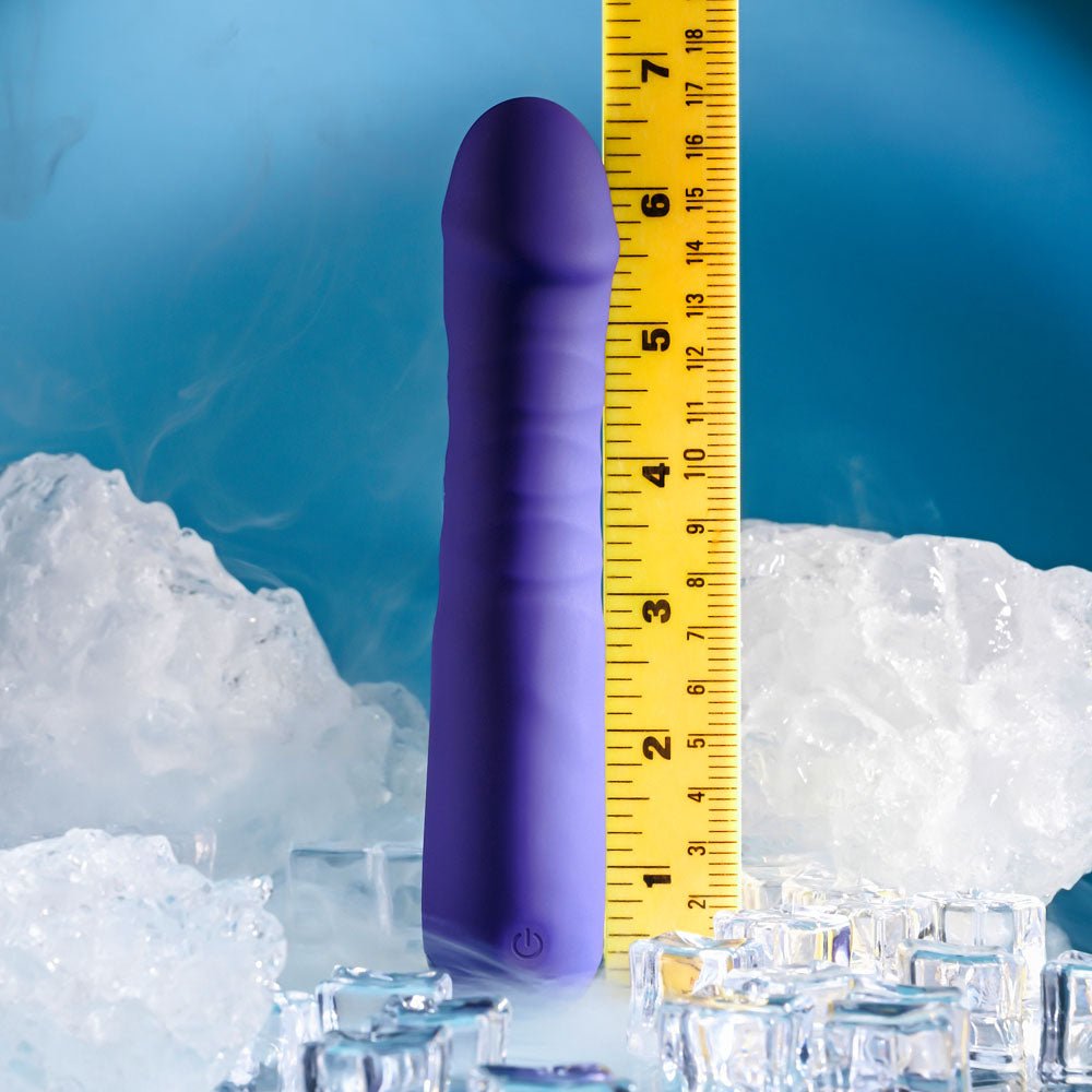 Buy Selopa AMBITION - Purple 17 cm USB Rechargeable Thrusting Vibrator – Naughtyhut NZ sex toys online. Discreet delivery & top brands.