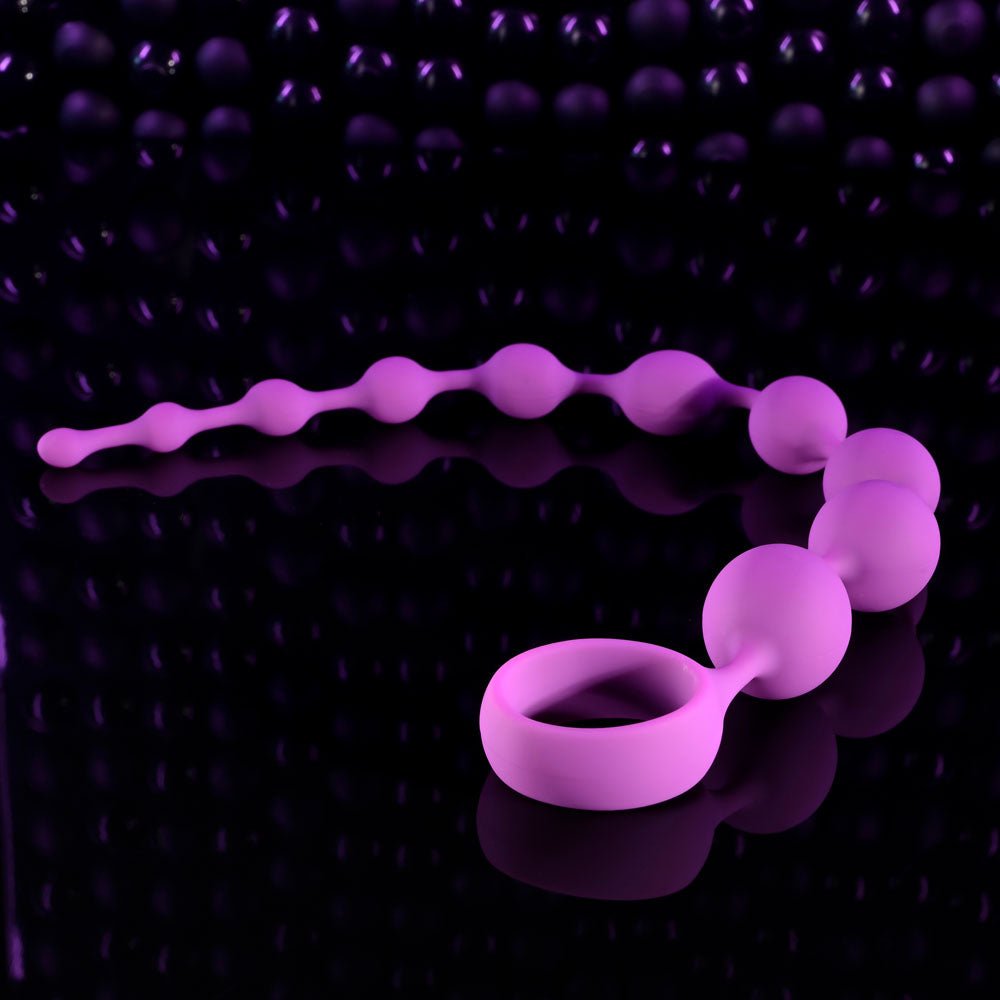Buy Selopa BEADED ADVENTURE - Purple 35.5 cm Anal Beads – Naughtyhut NZ sex toys online. Discreet delivery & top brands.