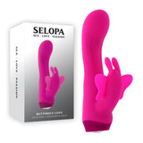 Buy Selopa BUTTERFLY LOVE - 13.8 cm USB Rechargeable Butterfly Vibrator – Naughtyhut NZ sex toys online. Discreet delivery & top brands.