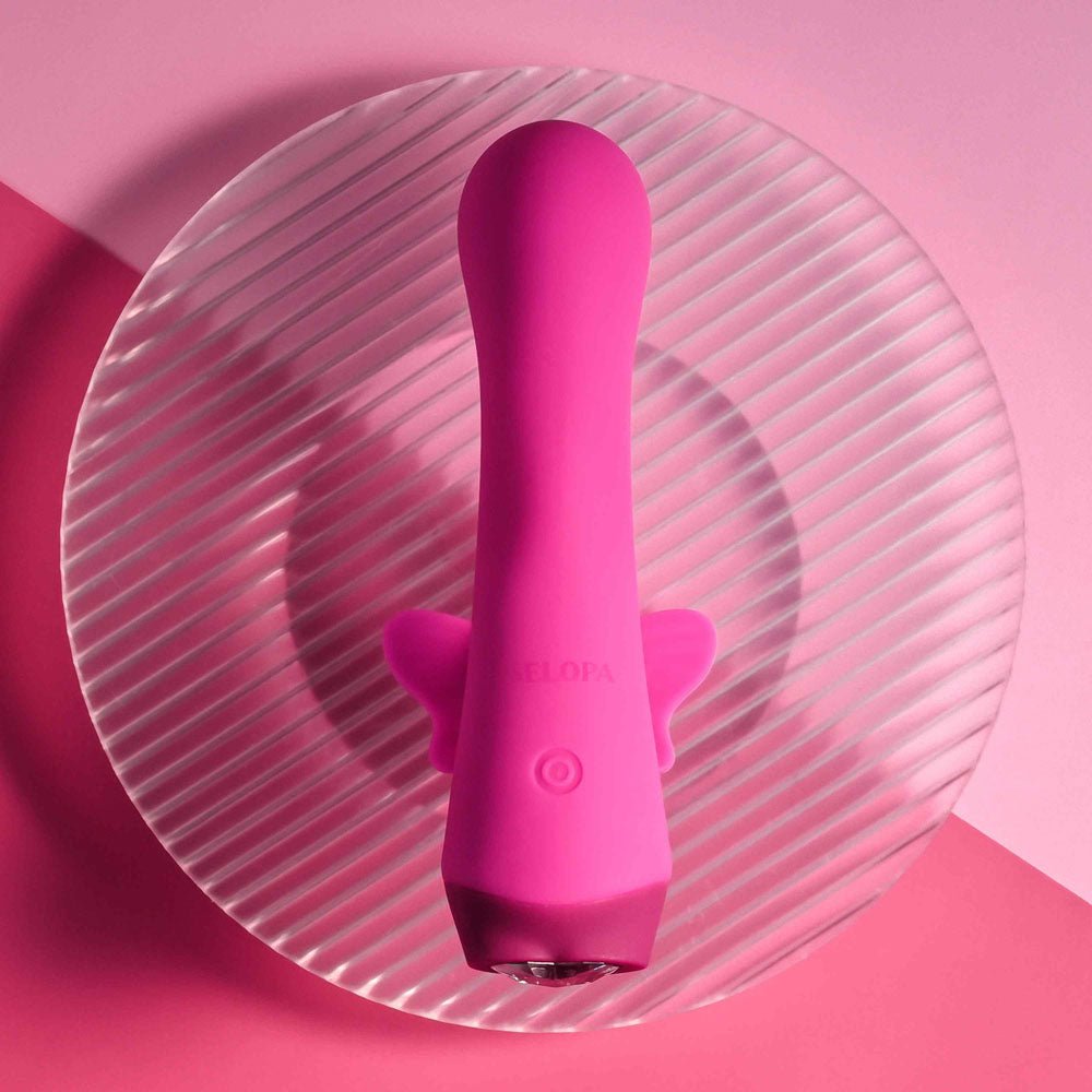 Selopa BUTTERFLY LOVE - 13.8 cm USB Rechargeable Butterfly Vibrator – Sex toys NZ by Naughtyhut. Discreet delivery nationwide.