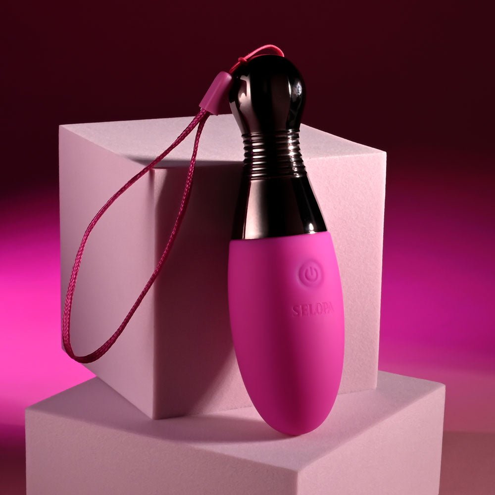 Selopa COMPANION - Pink 11.9 cm USB Rechargeable Vibrating Egg – Sex toys NZ by Naughtyhut. Discreet delivery nationwide.