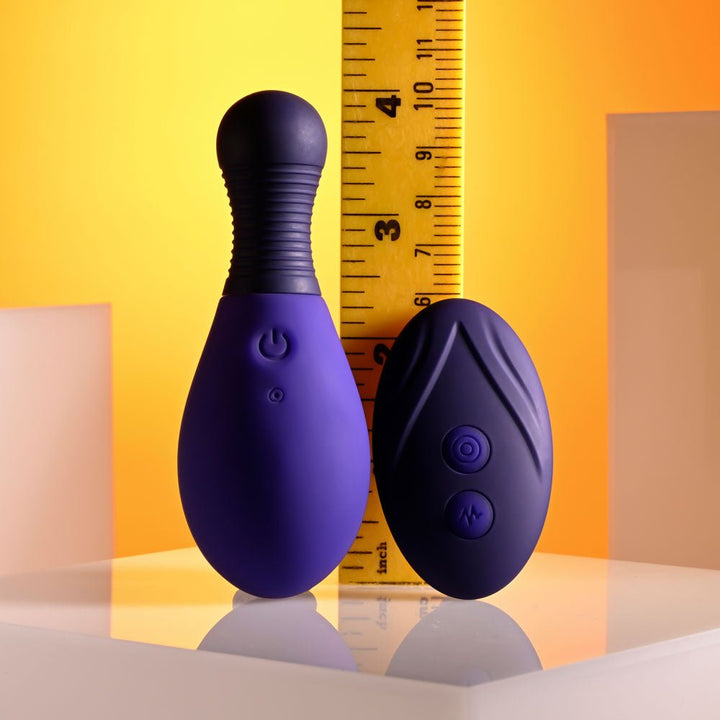 Selopa EGG ME ON - Purple 10 cm USB Rechargeable Egg with Wireless Remote – Sex toys NZ by Naughtyhut. Discreet delivery nationwide.