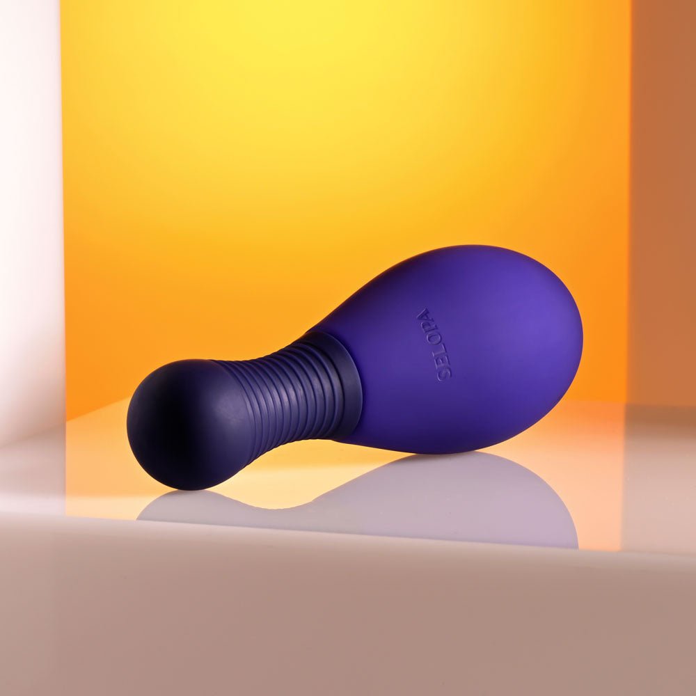 Selopa EGG ME ON - Purple 10 cm USB Rechargeable Egg with Wireless Remote – Sex toys NZ by Naughtyhut. Discreet delivery nationwide.