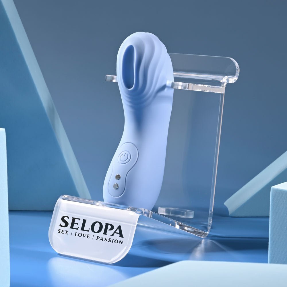 Buy Selopa GOOD POINT - Purple USB Rechargeable Hollow Vibrating Finger Stimulator – Naughtyhut NZ sex toys online. Discreet delivery & top brands.