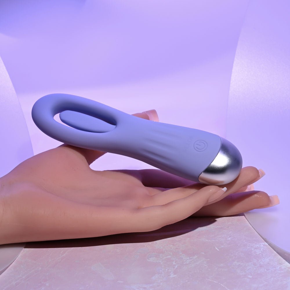 Selopa IN A FLAP - Purple 15 cm USB Rechargeable Flicking Stimulator – Sex toys NZ by Naughtyhut. Discreet delivery nationwide.