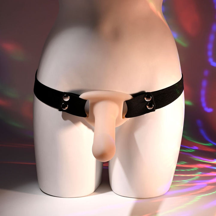 Selopa OUR FIRST HOLLOW STRAP ON LIGHT - Flesh 16.3 cm Hollow Strap - On – Sex toys NZ by Naughtyhut. Discreet delivery nationwide.