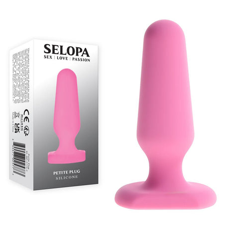 Buy Selopa PETITE PLUG - Pink 7.4 cm Butt Plug – Naughtyhut NZ sex toys online. Discreet delivery & top brands.