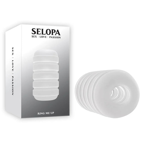 Selopa RING ME UP - Clear Stroker – Sex toys NZ by Naughtyhut. Discreet delivery nationwide.