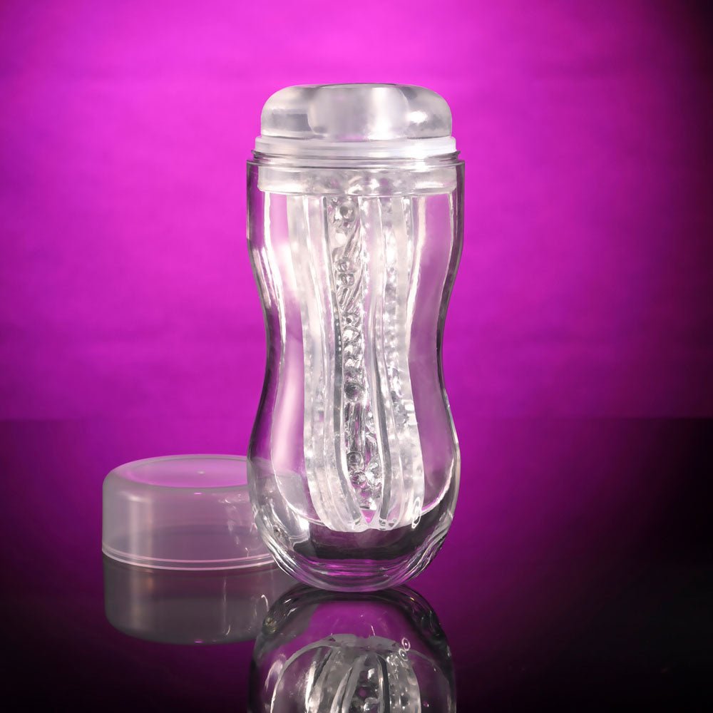 Buy Selopa STROKE OF LUCK - Clear Stroker – Naughtyhut NZ sex toys online. Discreet delivery & top brands.