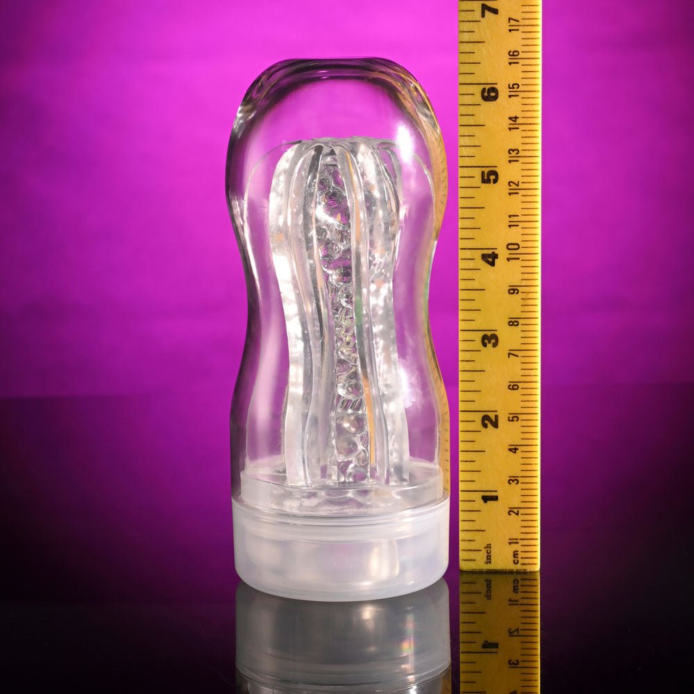 Buy Selopa STROKE OF LUCK - Clear Stroker – Naughtyhut NZ sex toys online. Discreet delivery & top brands.