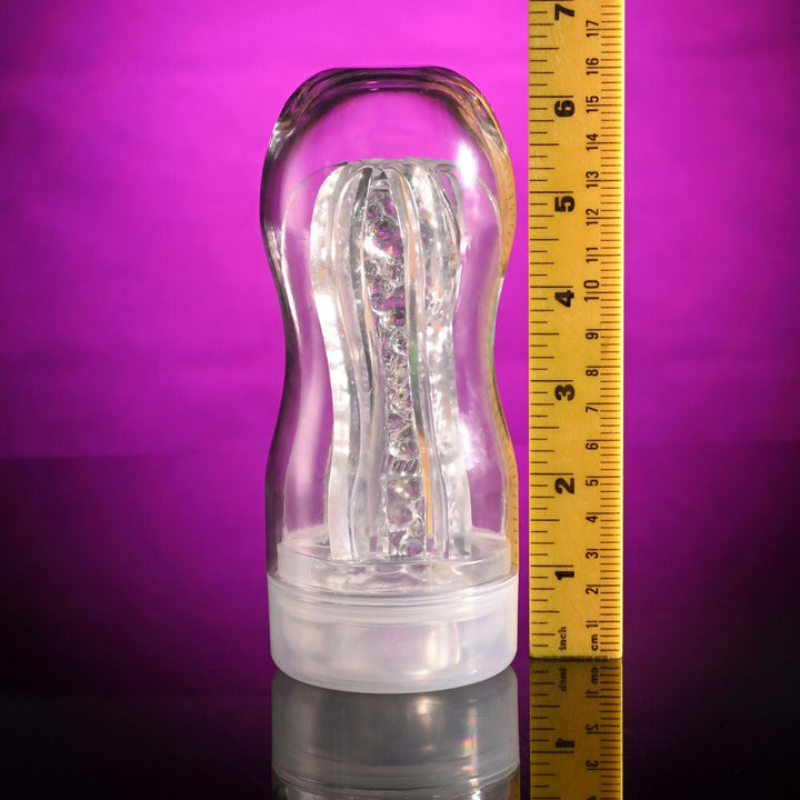 Selopa STROKE OF LUCK - Clear Stroker – Sex toys NZ by Naughtyhut. Discreet delivery nationwide.