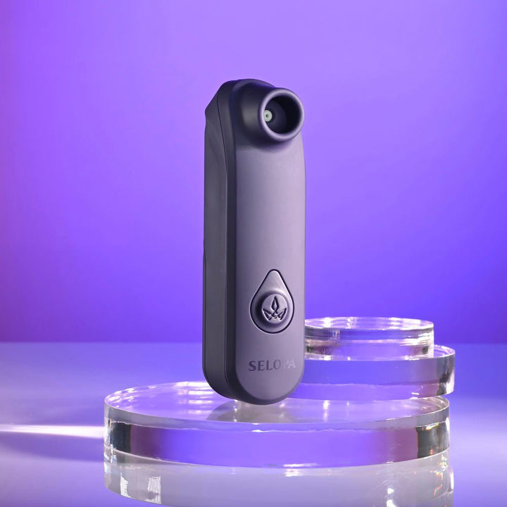 Selopa SURE THING - Black Vibrating & Sucking Stimulator – Sex toys NZ by Naughtyhut. Discreet delivery nationwide.