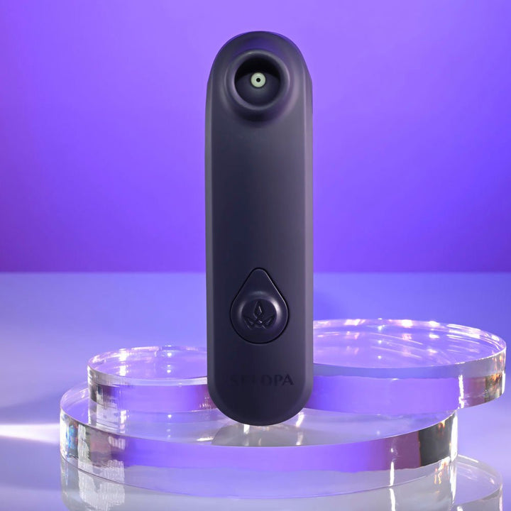 Selopa SURE THING - Black Vibrating & Sucking Stimulator – Sex toys NZ by Naughtyhut. Discreet delivery nationwide.