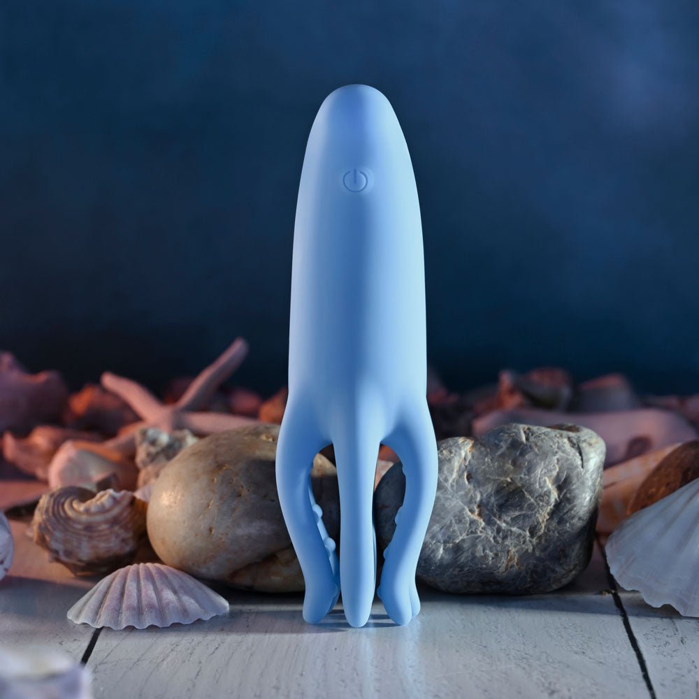 Buy Selopa TENTACLE TICKLER - Blue USB Rechargeable Vibrating Stimulator – Naughtyhut NZ sex toys online. Discreet delivery & top brands.