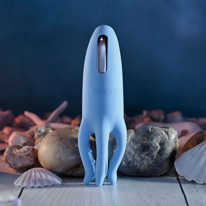 Selopa TENTACLE TICKLER - Blue USB Rechargeable Vibrating Stimulator – Sex toys NZ by Naughtyhut. Discreet delivery nationwide.