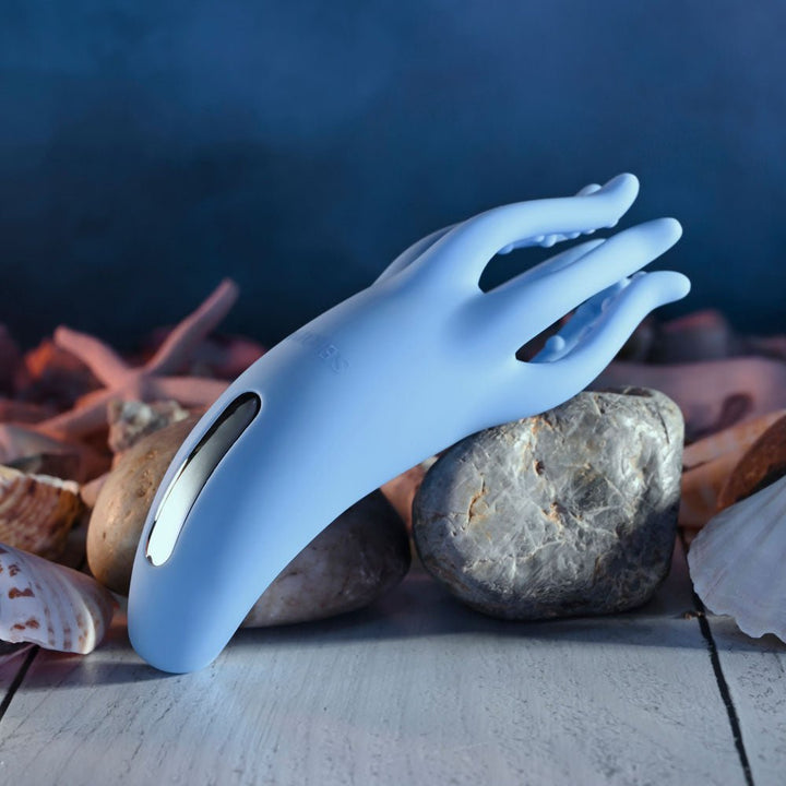 Selopa TENTACLE TICKLER - Blue USB Rechargeable Vibrating Stimulator – Sex toys NZ by Naughtyhut. Discreet delivery nationwide.