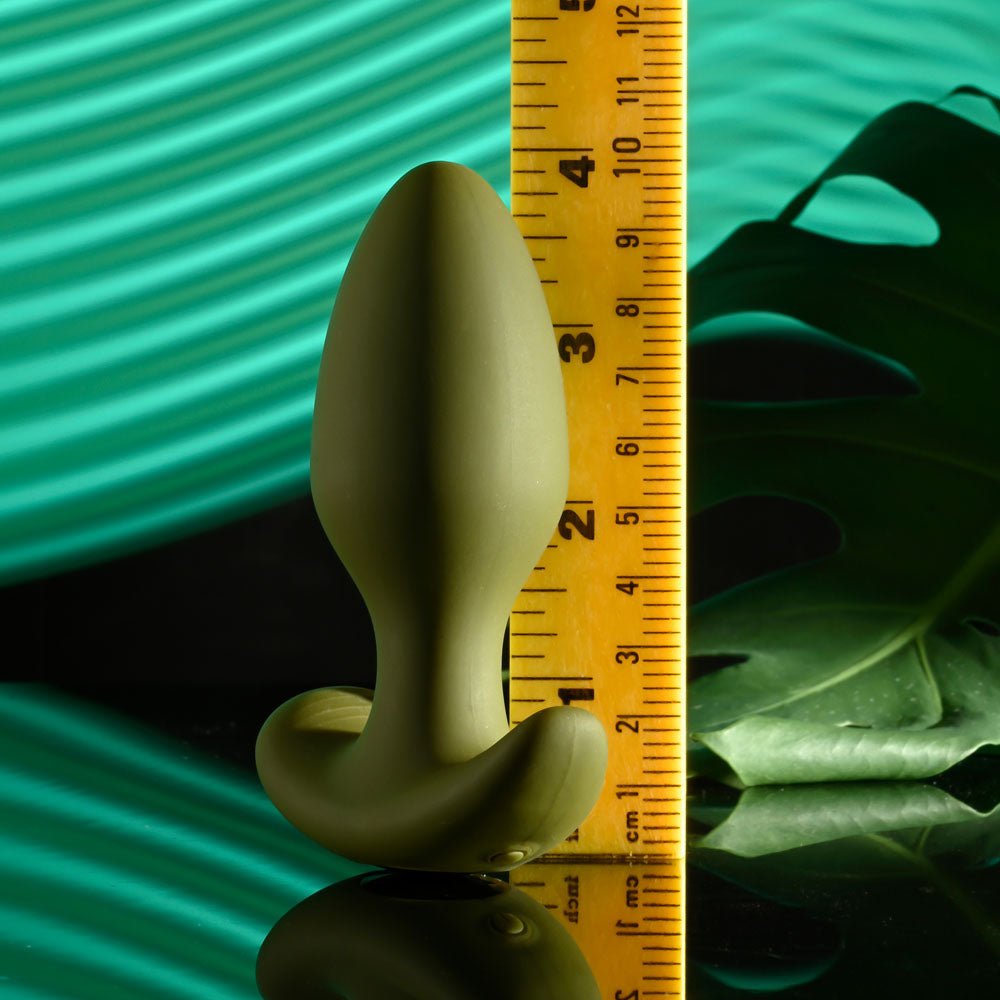 Buy Selopa THE COLONEL - Green 10.1 cm USB Rechargeable Vibrating Butt Plug with Wireless Remote – Naughtyhut NZ sex toys online. Discreet delivery & top brands.