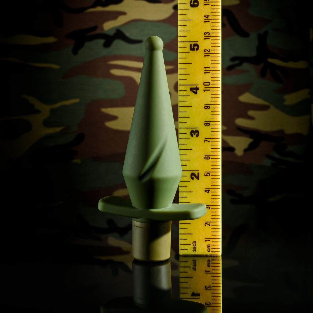 Buy Selopa THE PRIVATE - Green 13 cm USB Rechargeable Vibrating Butt Plug – Naughtyhut NZ sex toys online. Discreet delivery & top brands.