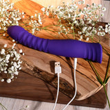 Buy Selopa TRIXXXIE - Purple 22.2 cm USB Rechargeable Vibrator – Naughtyhut NZ sex toys online. Discreet delivery & top brands.