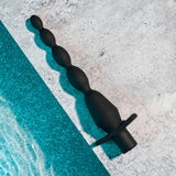 Buy Selopa VIBRATING BUTT BEADS - Black 22 cm USB Rechargeable Vibrating Anal Beads – Naughtyhut NZ sex toys online. Discreet delivery & top brands.