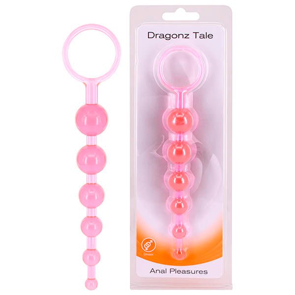 Buy Seven Creations Dragonz Tale - Pink 20.5 cm Anal Beads – Naughtyhut NZ sex toys online. Discreet delivery & top brands.