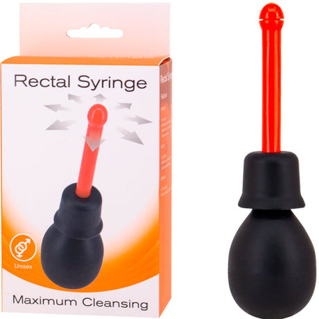 Buy Seven Creations Rectal Syringe Douche - Red Unisex Douche – Naughtyhut NZ sex toys online. Discreet delivery & top brands.