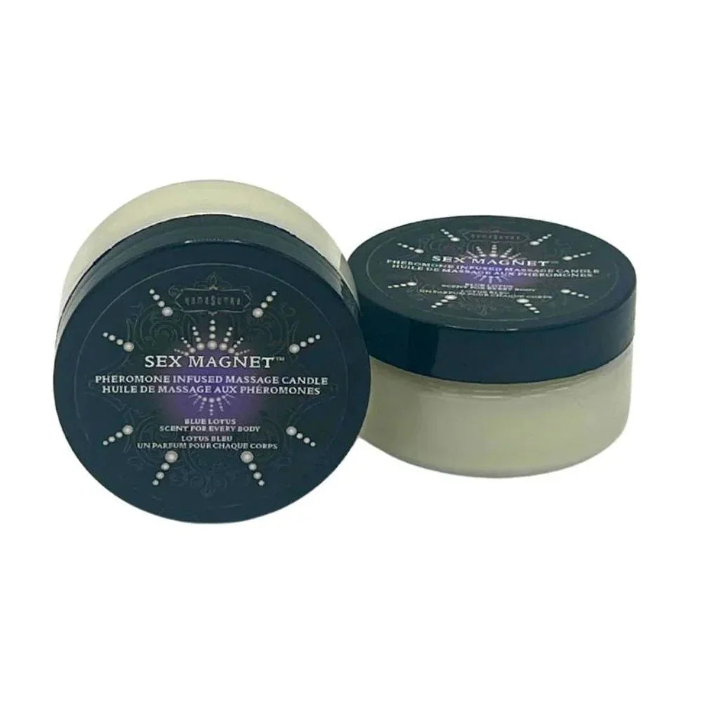 Kama Sutra Sex Magnet Pheromone, Blue Lotus Massage Candle 48g