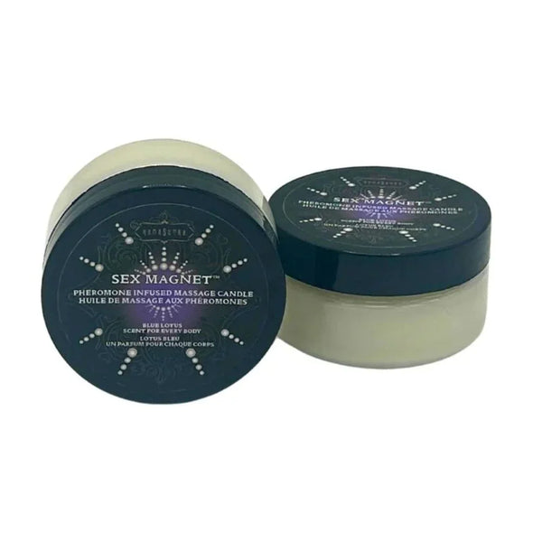 Kama Sutra Sex Magnet Pheromone, Blue Lotus Massage Candle 48g