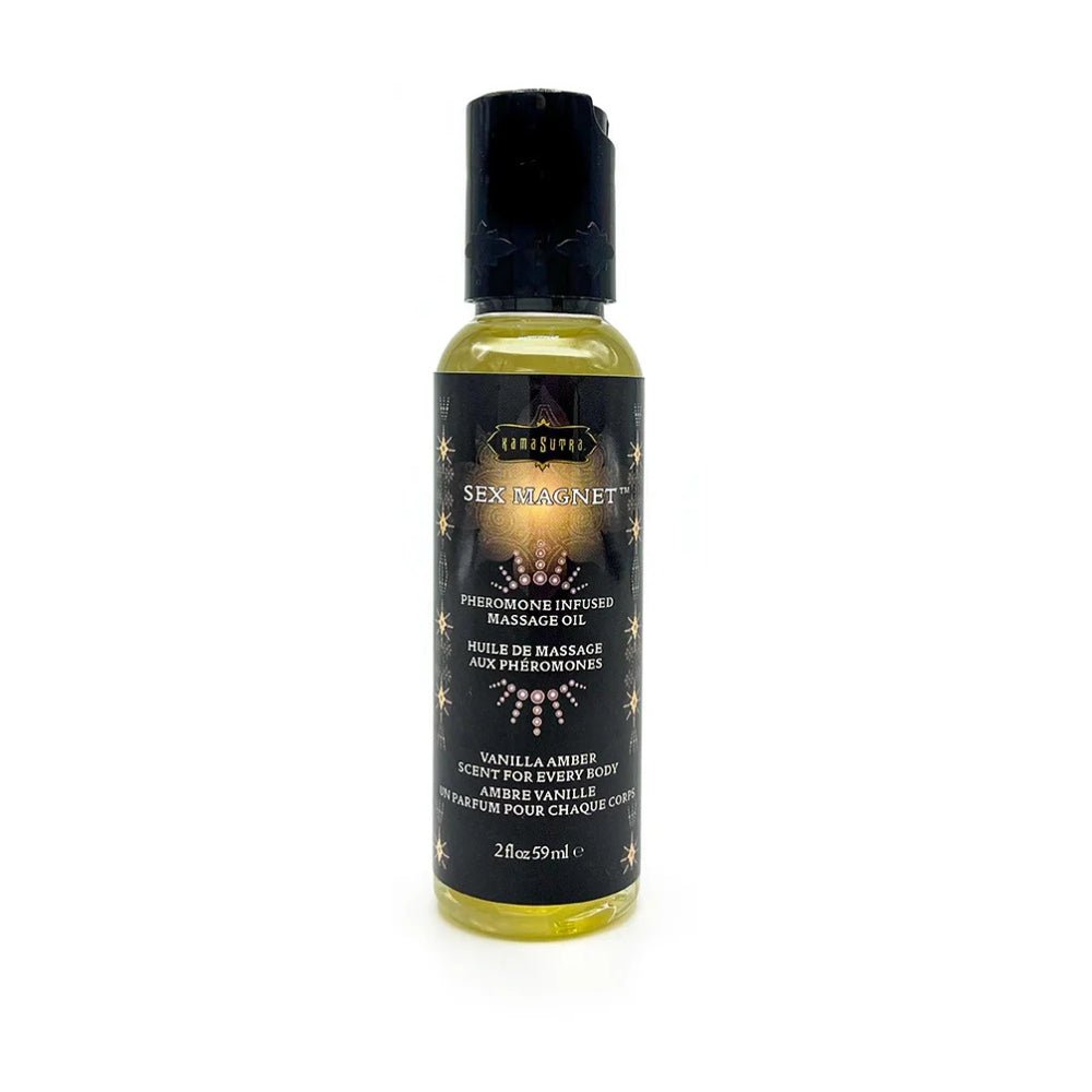 Sex Magnet Pheromone - Vanilla Amber Massage Oil 59ml – Sex toys NZ by Naughtyhut. Discreet delivery nationwide.