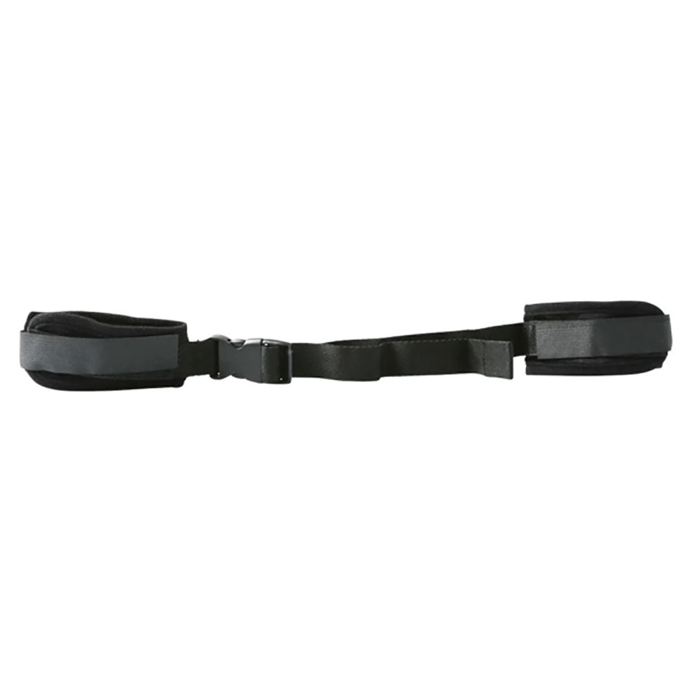 Buy Sex & Mischief Adjustable Handcuffs - Black Restraints – Naughtyhut NZ sex toys online. Discreet delivery & top brands.