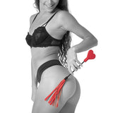 Buy Sex & Mischief Amor Crop - Red/Black Heart Crop – Naughtyhut NZ sex toys online. Discreet delivery & top brands.