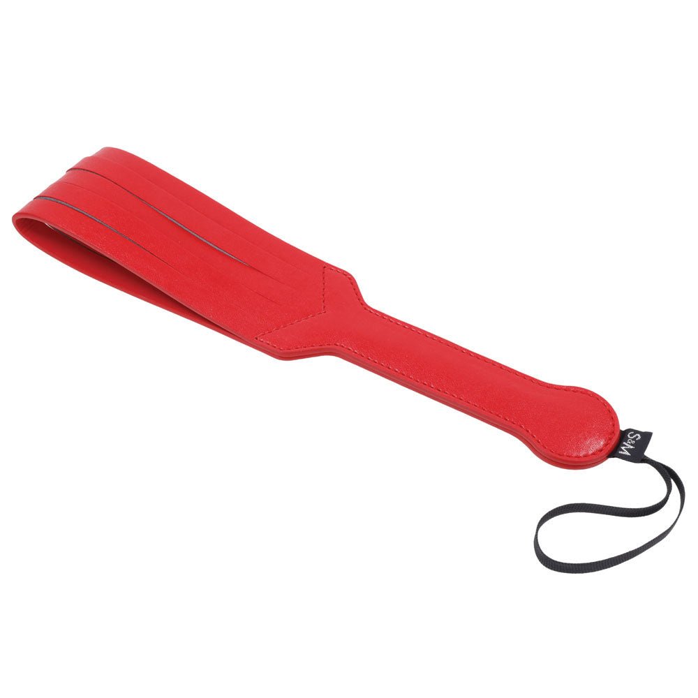 Buy Sex & Mischief Amor Loop Paddle - Red 36.2 cm Paddle – Naughtyhut NZ sex toys online. Discreet delivery & top brands.