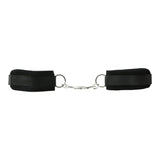 Buy Sex & Mischief Black Beginner's Handcuffs - Black Restraints – Naughtyhut NZ sex toys online. Discreet delivery & top brands.