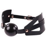 Buy Sex & Mischief Brat Ball Gag - Black/Rose Gold Mouth Restraint – Naughtyhut NZ sex toys online. Discreet delivery & top brands.