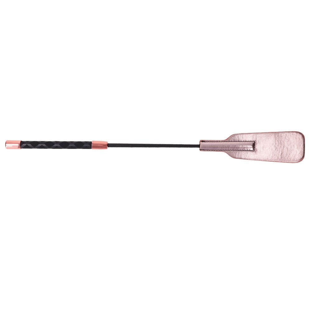 Buy Sex & Mischief Brat Crop - Rose Gold 47 cm Crop Whip – Naughtyhut NZ sex toys online. Discreet delivery & top brands.