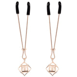 Buy Sex & Mischief Brat Pearl Nipple Clips - Rose Gold - Set of 2 – Naughtyhut NZ sex toys online. Discreet delivery & top brands.