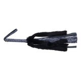Buy Sex & Mischief Cougar Faux Fur Flogger - Navy Blue/Black Furry Flogger Whip – Naughtyhut NZ sex toys online. Discreet delivery & top brands.