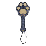 Buy Sex & Mischief Cougar Paw Paddle - Navy Blue/Gold Spanking Paddle – Naughtyhut NZ sex toys online. Discreet delivery & top brands.