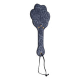 Buy Sex & Mischief Cougar Paw Paddle - Navy Blue/Gold Spanking Paddle – Naughtyhut NZ sex toys online. Discreet delivery & top brands.