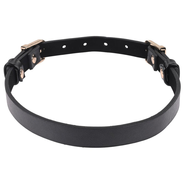 Sex & Mischief Double Buckle Day Collar - Black Collar – Sex toys NZ by Naughtyhut. Discreet delivery nationwide.