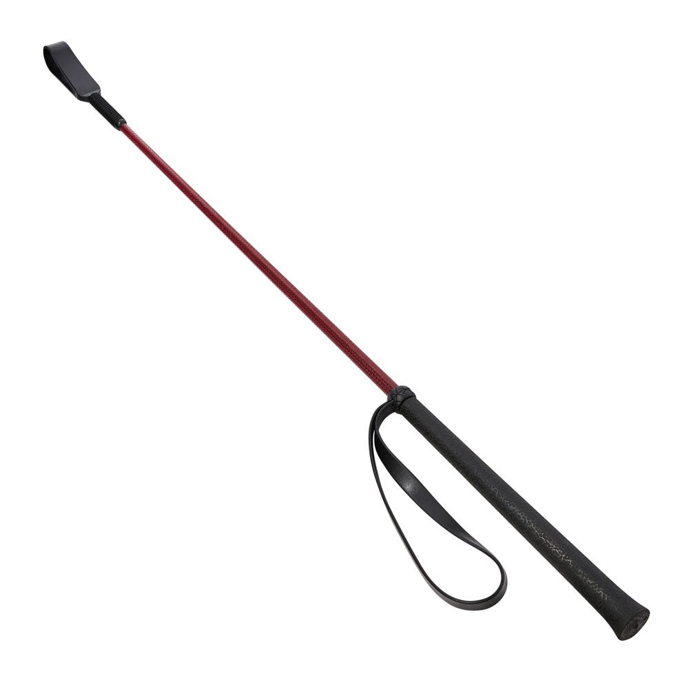 Buy Sex & Mischief Enchanted Crop - Burgundy/Black Riding Crop – Naughtyhut NZ sex toys online. Discreet delivery & top brands.