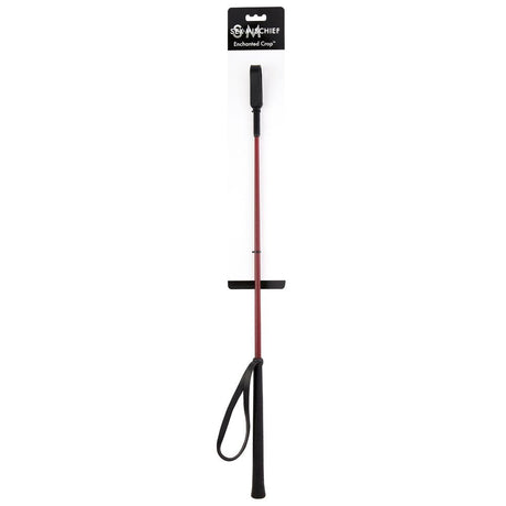 Buy Sex & Mischief Enchanted Crop - Burgundy/Black Riding Crop – Naughtyhut NZ sex toys online. Discreet delivery & top brands.